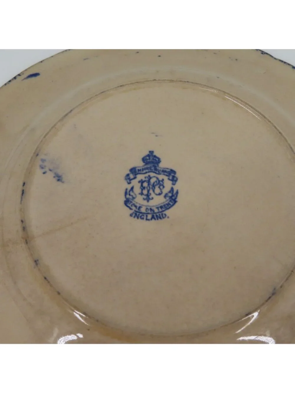 Empire Works Stoke On Trent Windmill Sailboat Scene Plates 6.6in 6.3in England
